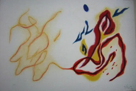 Litografia Singier - Blason du corps blessé