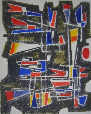 Litografia Singier - La Patriette de Conzalve