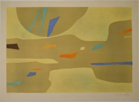 Litografia Singier - Provence grande lumière