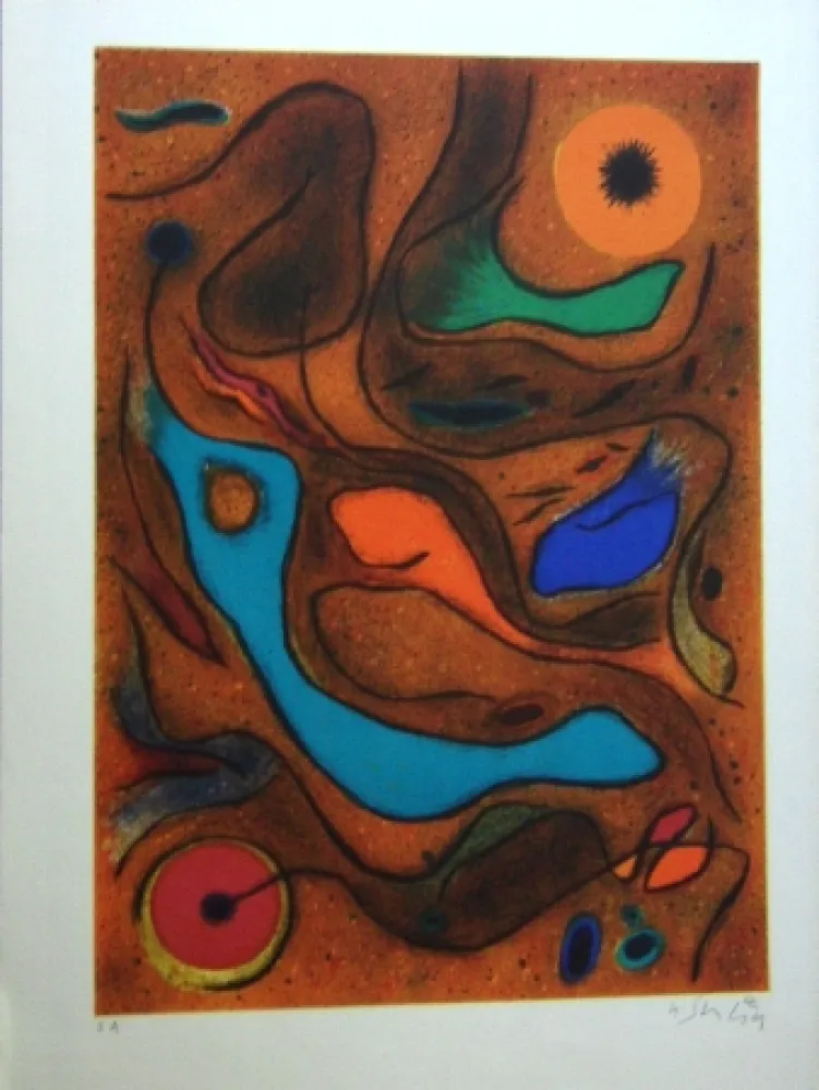 Litografia Singier - Sans titre