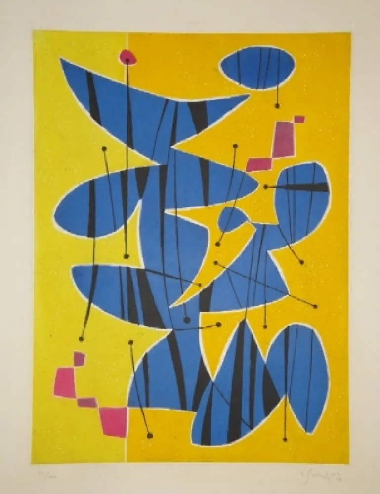 Acquaforte E Acquatinta Singier - Untitled