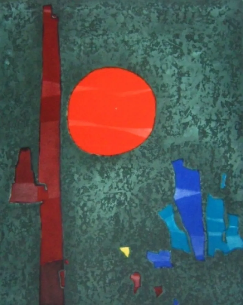 Acquatinta Singier - Vestiges optimistes