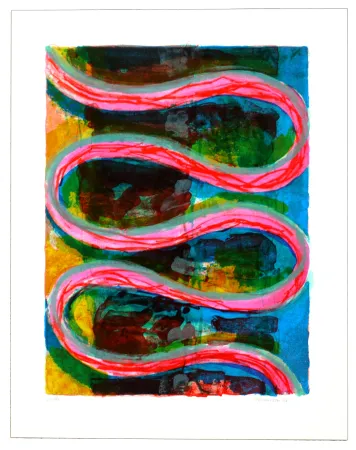 Litografia Siversten - Serpent