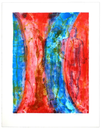 Litografia Siversten - The flood