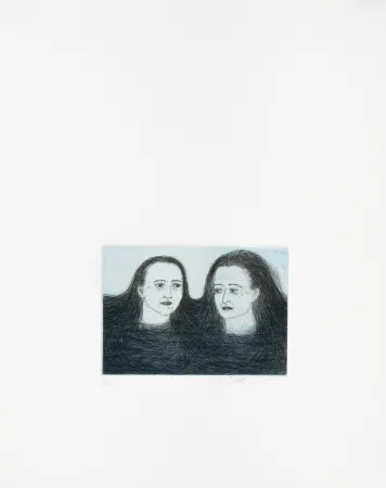Incisione Smith - Heads in water