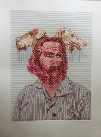 Acquaforte E Acquatinta Smith - Walt Whitman