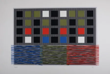 Serigrafia Soto - Composition