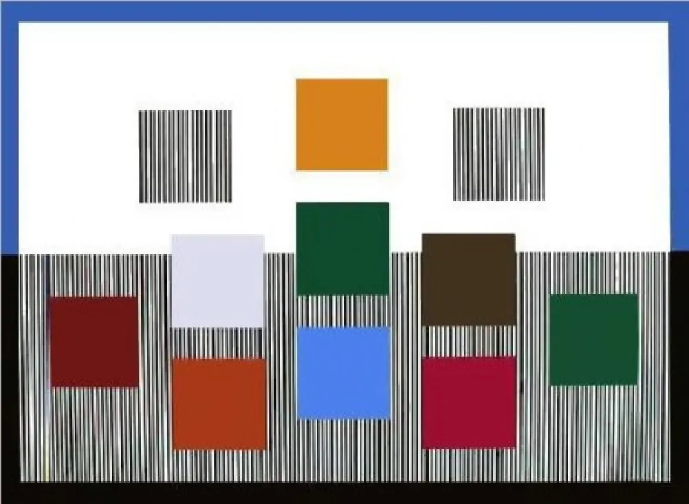 Serigrafia Soto - Composition