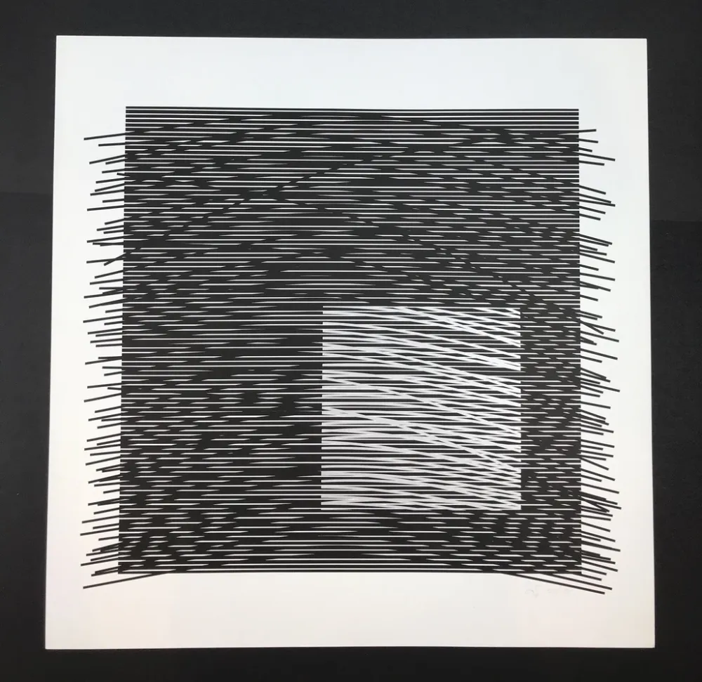 Litografia Soto - Untitled 