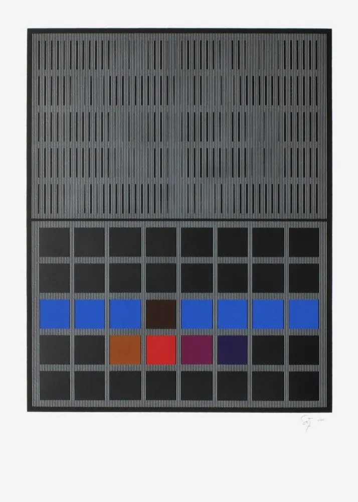 Serigrafia Soto - Untitled