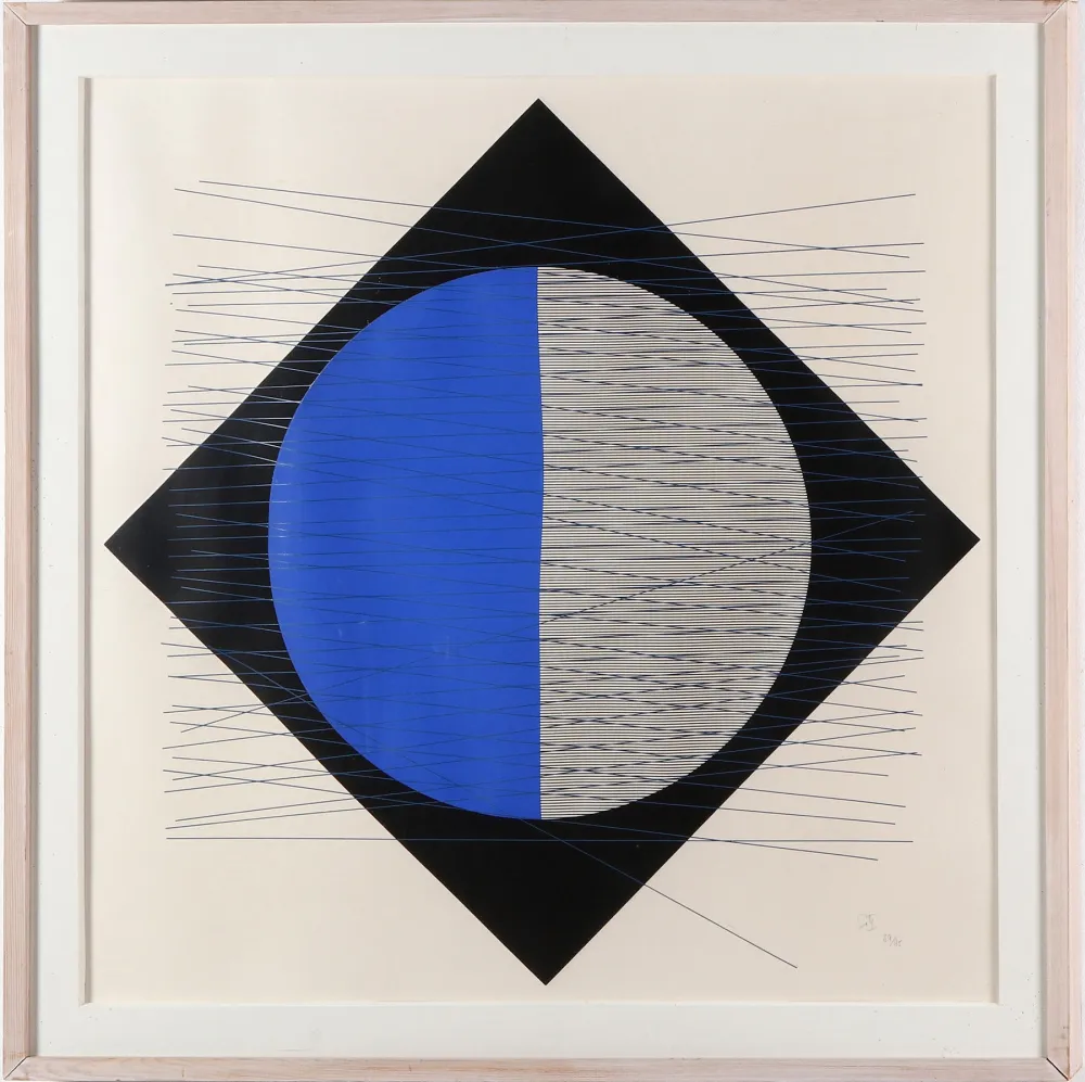 Serigrafia Soto - Untitled 7