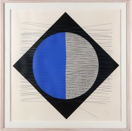 Serigrafia Soto - Untitled 7