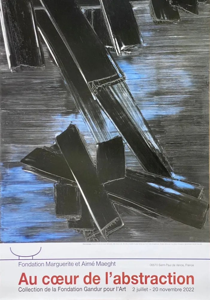 Manifesti Soulages - 24 août 1958
