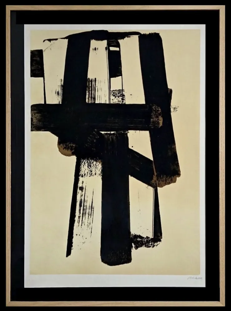 Litografia Soulages - 31