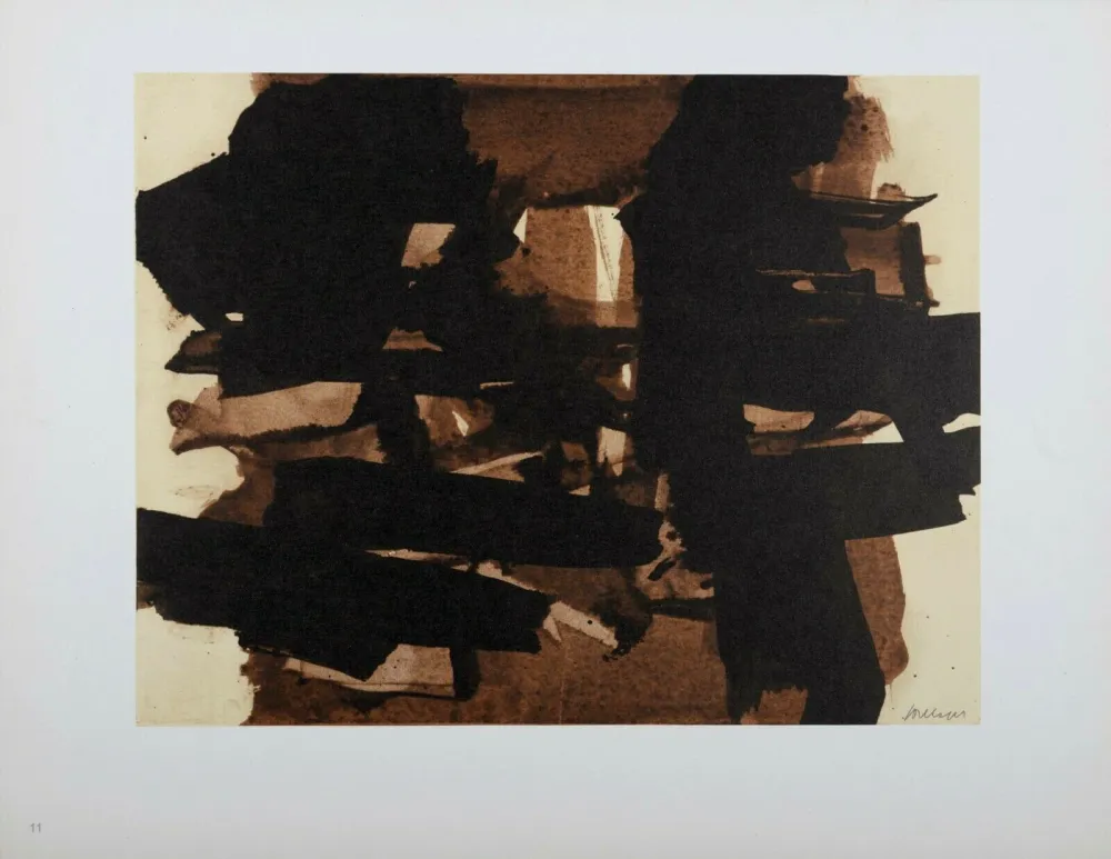 Offset Soulages (After) - Composition #11