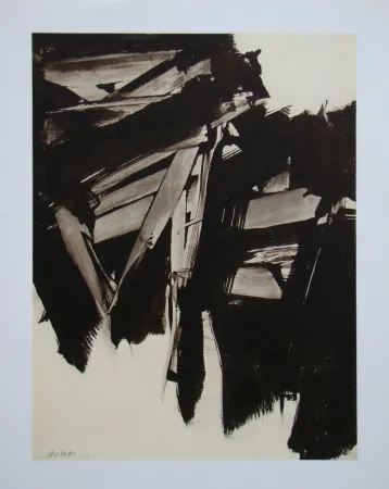 Litografia Soulages (After) - Peinture sur papier - 1960