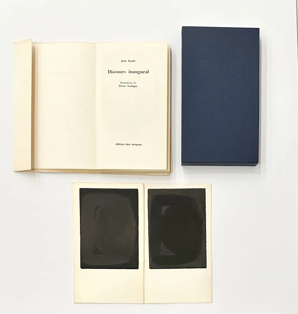 Libro Illustrato Soulages - Discours inaugural