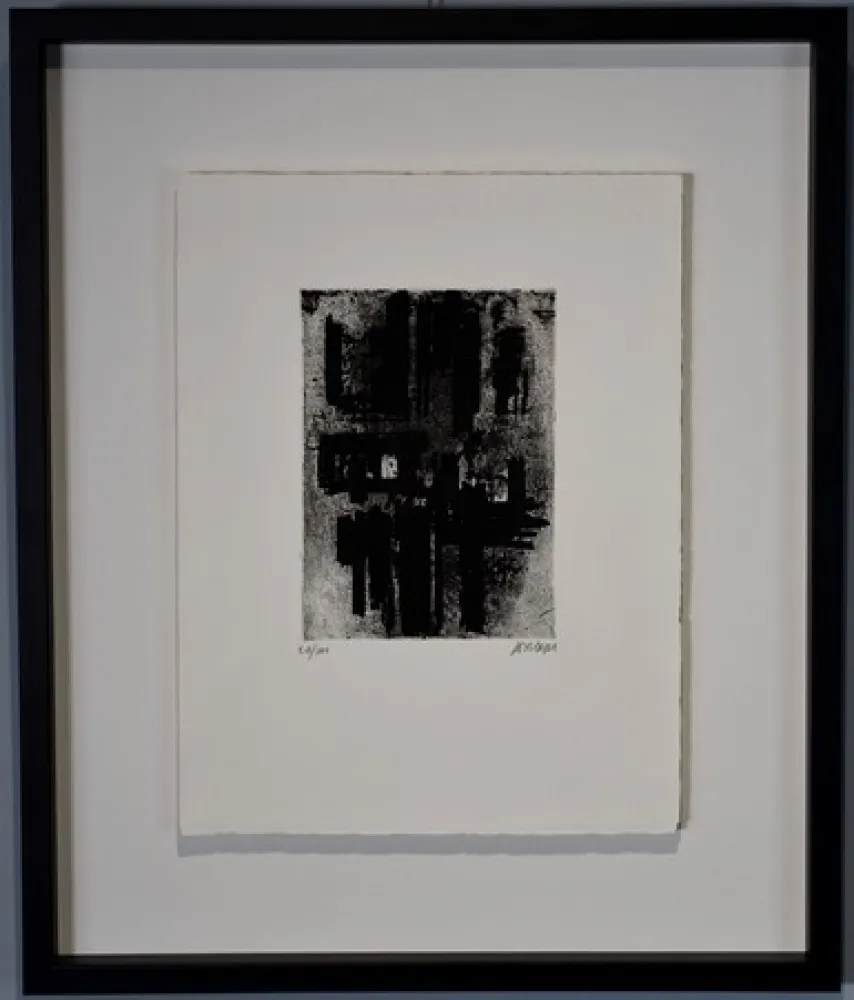 Acquaforte Soulages - EAU FORTE IV