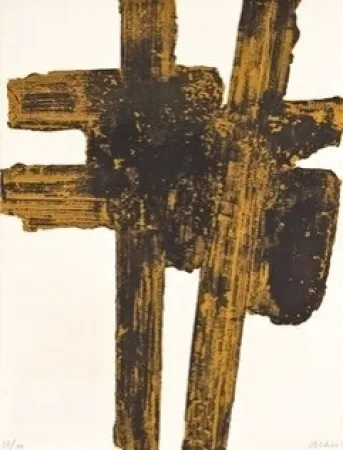 Acquaforte E Acquatinta Soulages - Eau forte n°18