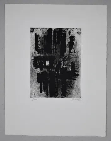 Acquaforte Soulages - Eau-forte n°IV