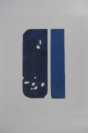 Libro Illustrato Soulages - Eau forte XXX