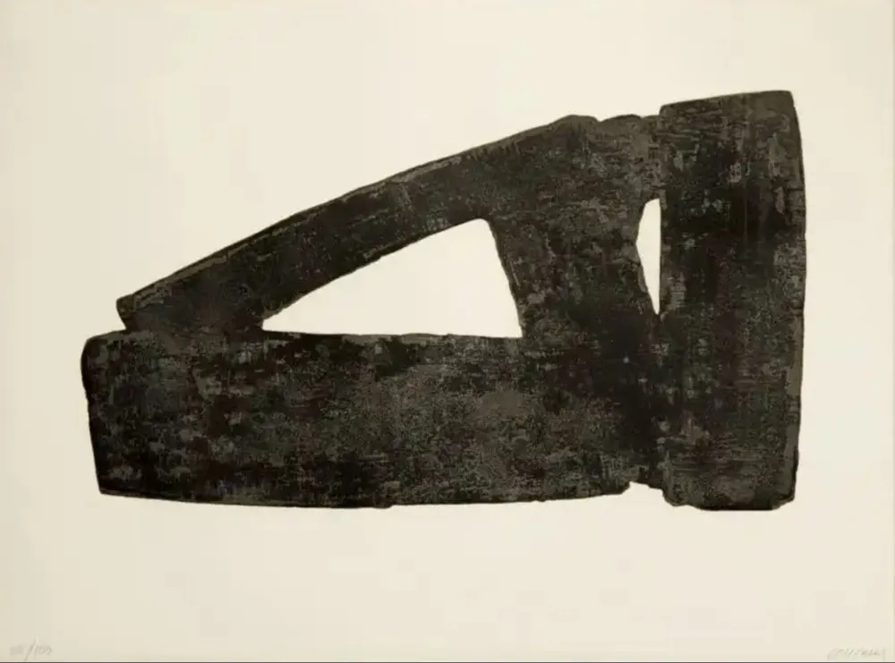 Incisione Soulages - Eau-forte XXXII