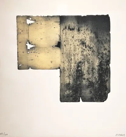 Acquaforte Soulages - Eau-forte XXXV 