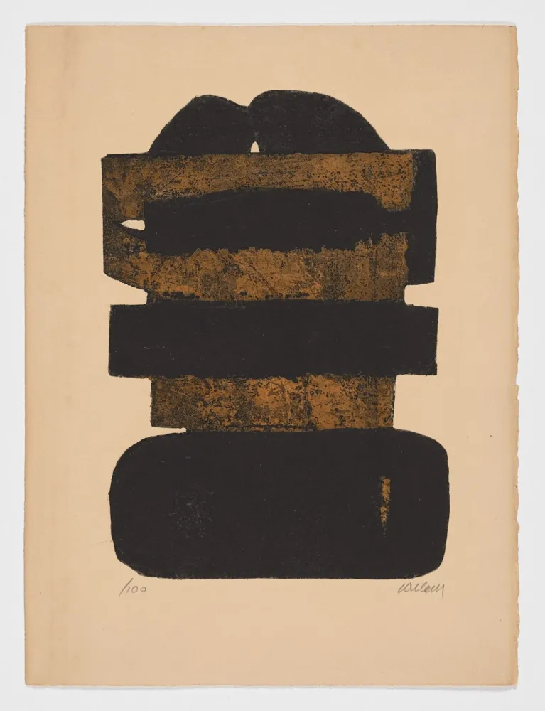 Non Tecnico Soulages - Eauforte XXIV