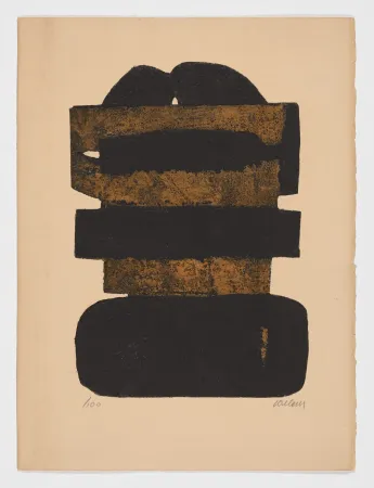 Non Tecnico Soulages - Eauforte XXIV