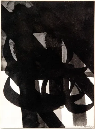 Maniera Nera Soulages - ENCRE1962
