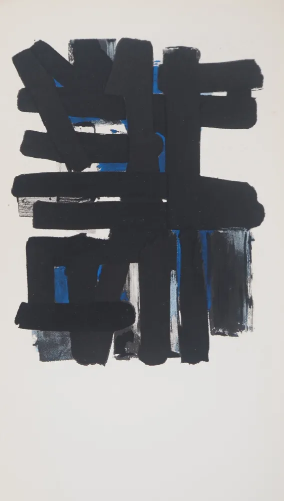 Litografia Soulages - Gouache 11