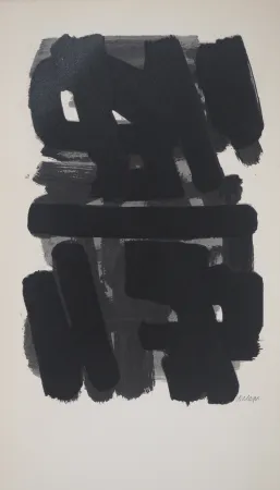 Litografia Soulages - Gouache 6