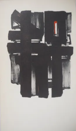 Litografia Soulages - Lithographie 2