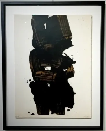 Litografia Soulages - Lithographie 25