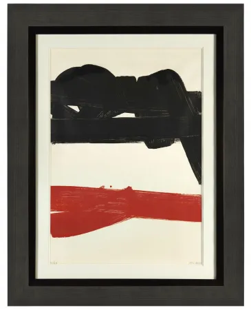 Litografia Soulages - Lithographie 27 - 1969