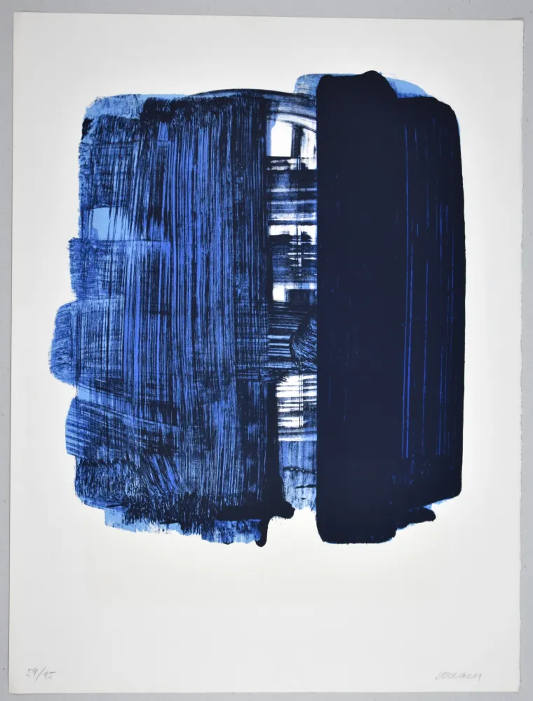 Litografia Soulages - Lithographie 33