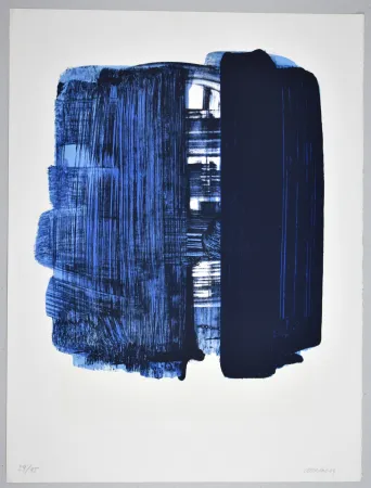 Litografia Soulages - Lithographie 33