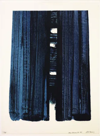 Litografia Soulages - Lithographie 42