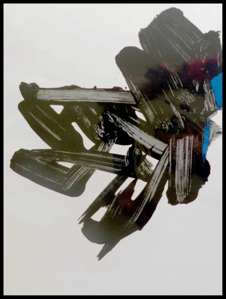 Litografia Soulages - LITHOGRAPHIE N° 17