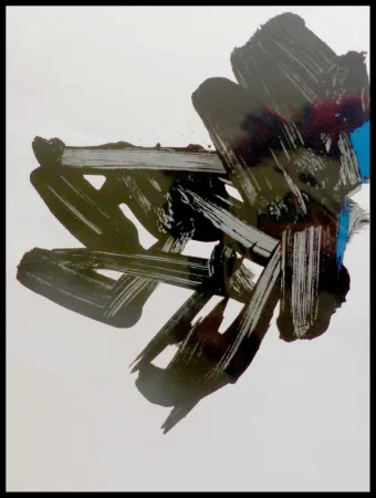 Litografia Soulages - LITHOGRAPHIE N° 17