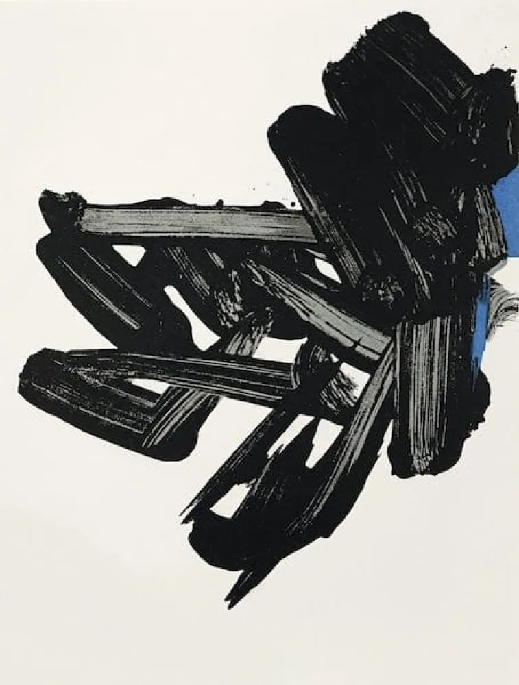 Litografia Soulages - Lithographie n° 17