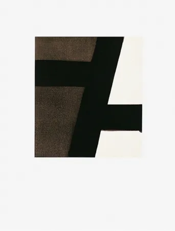 Litografia Soulages - Lithographie n° 21