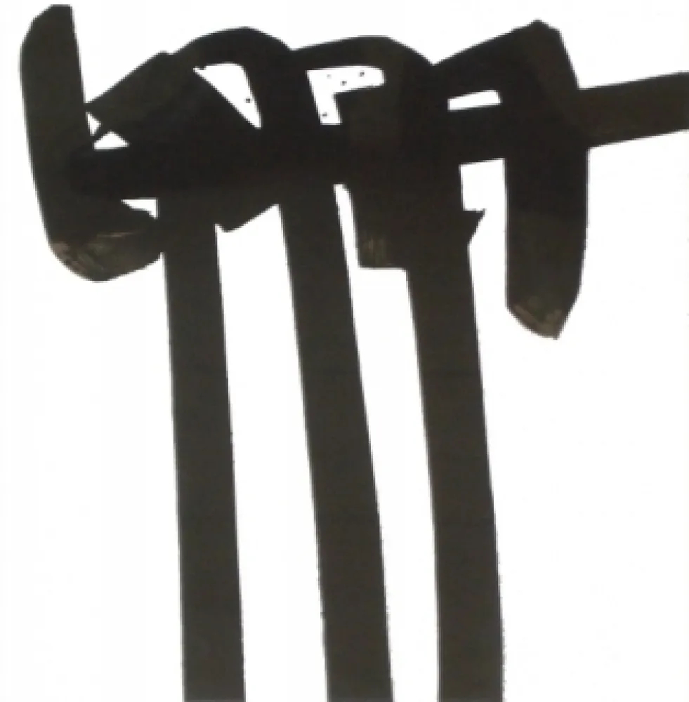 Litografia Soulages - Lithographie n°28