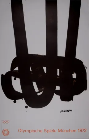 Litografia Soulages - Lithographie n°29, 1970 - German edition