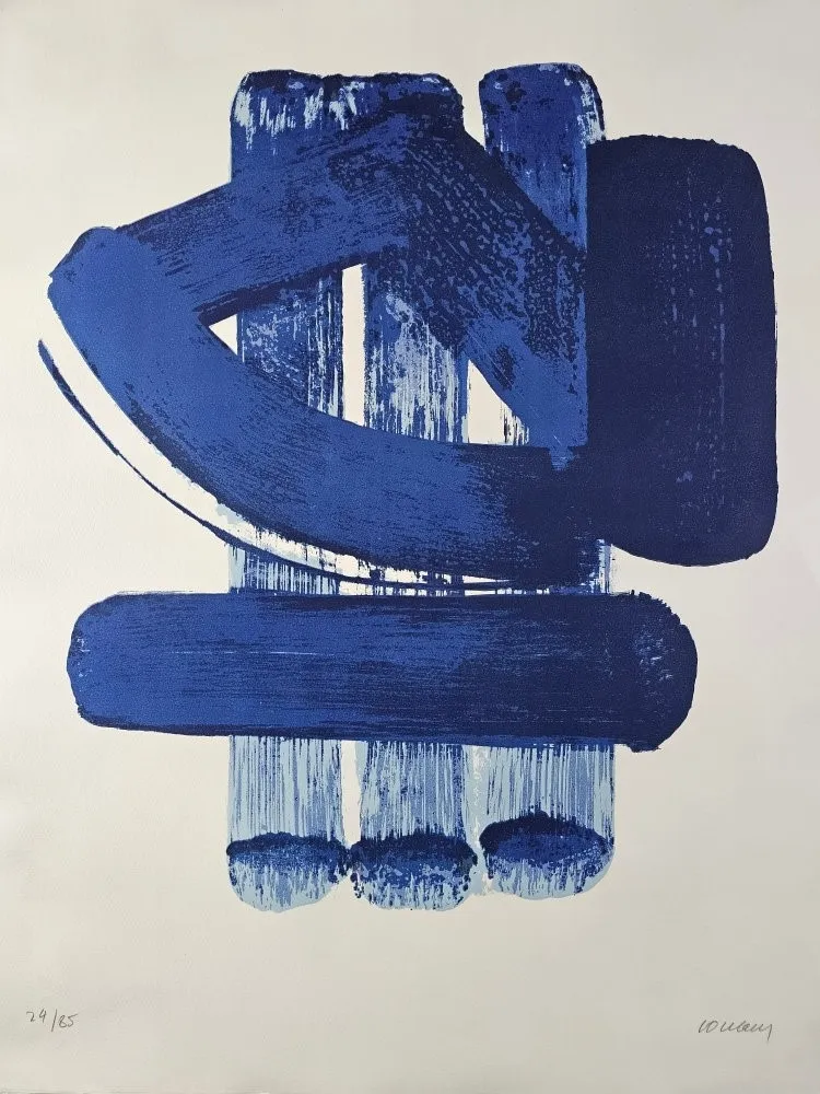Litografia Soulages - Lithographie No 37