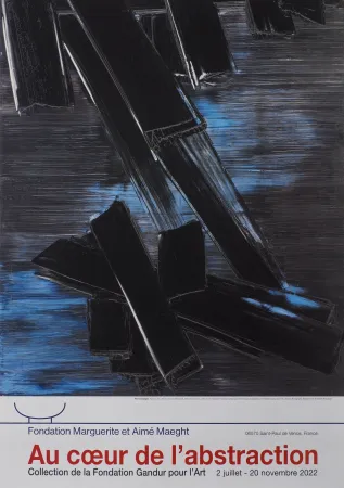 Libro Illustrato Soulages - Peinture 24 août 1958