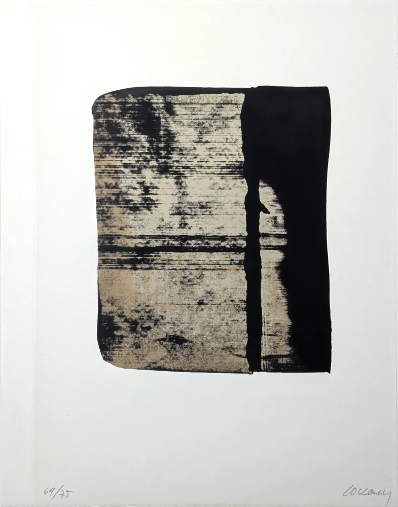 Serigrafia Soulages - Sérigraphie n° 11 