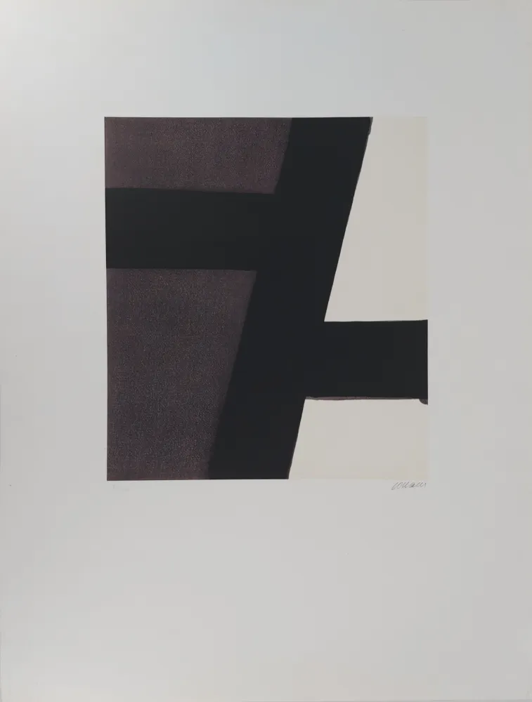 Serigrafia Soulages - Sérigraphie n° 21