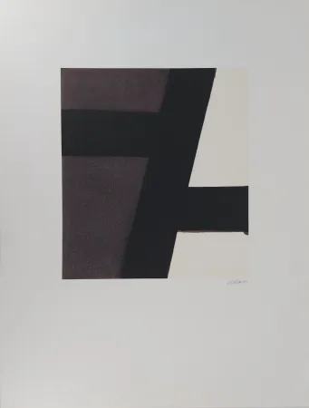 Serigrafia Soulages - Sérigraphie n° 21