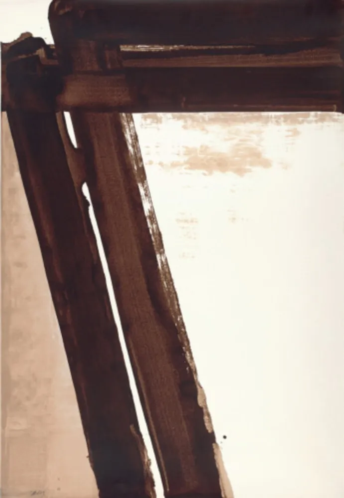 Serigrafia Soulages - Sérigraphie n°15